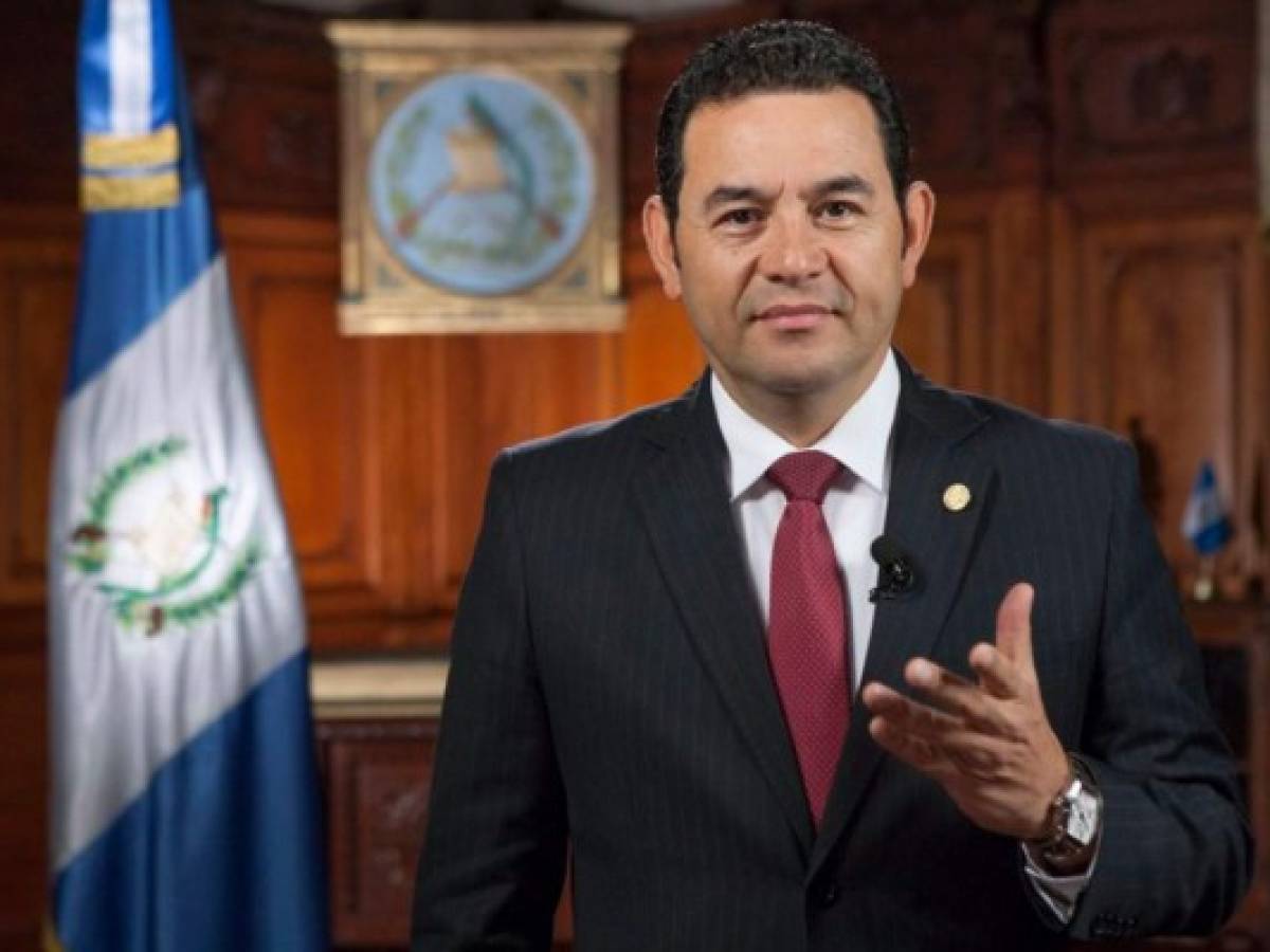 Guatemala: Discurso de Jimmy Morales genera controversia