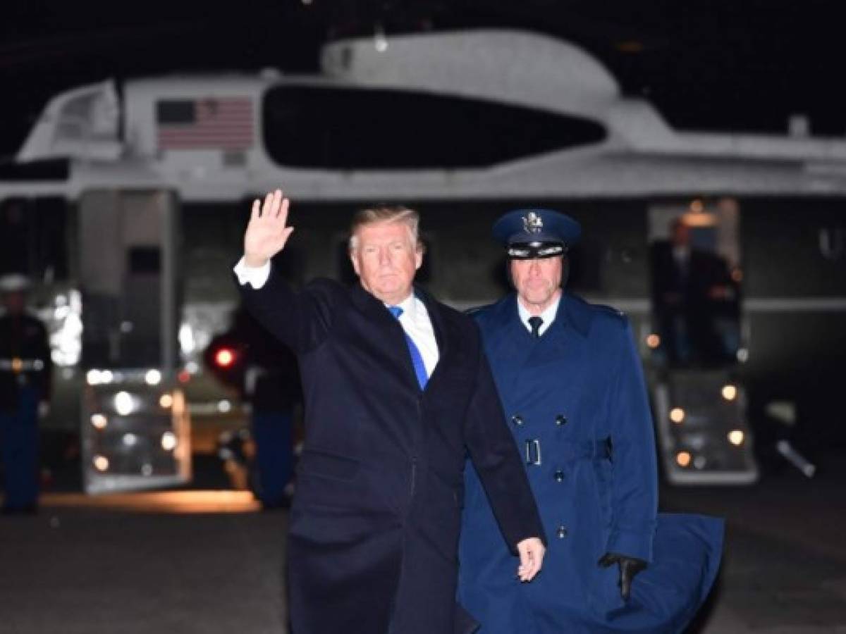 Trump desembarca en Davos
