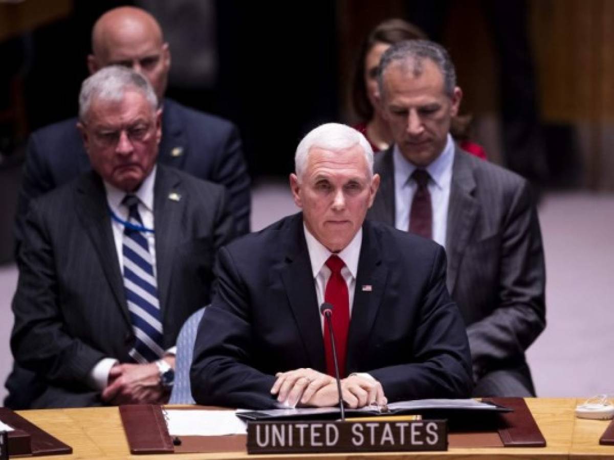 Vicepresidente de EEUU pide a la ONU reconocer a Guaidó como presidente de Venezuela