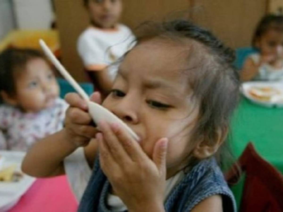 Casi dos millones de niños centroamericanos están desnutridos