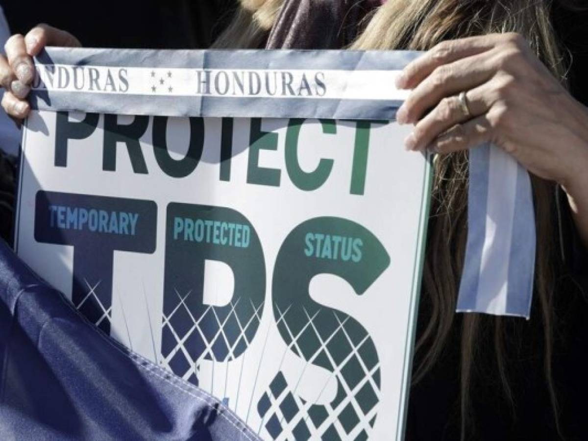 Hondureños con TPS piden legalizarse en Estados Unidos