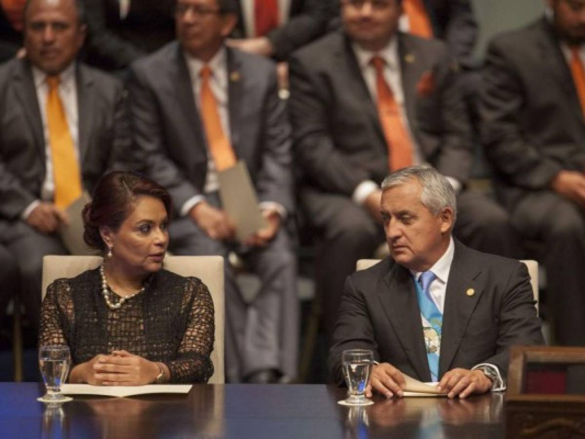 Guatemala: Otto Pérez y Roxana Baldetti dirigían estructura de soborno y defraudación