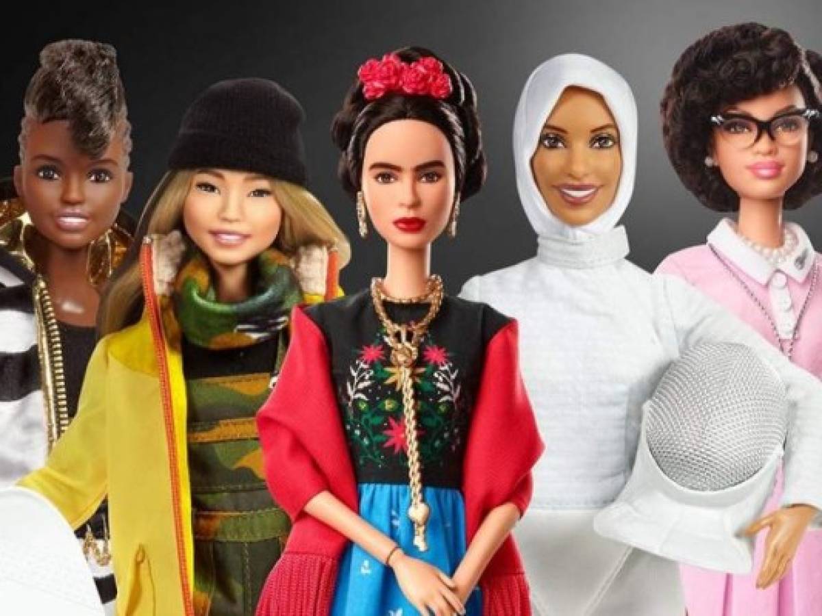 Mattel presentó esta semana en Nueva York una colección de muñecas bautizada como 'Mujeres que inspiran'.