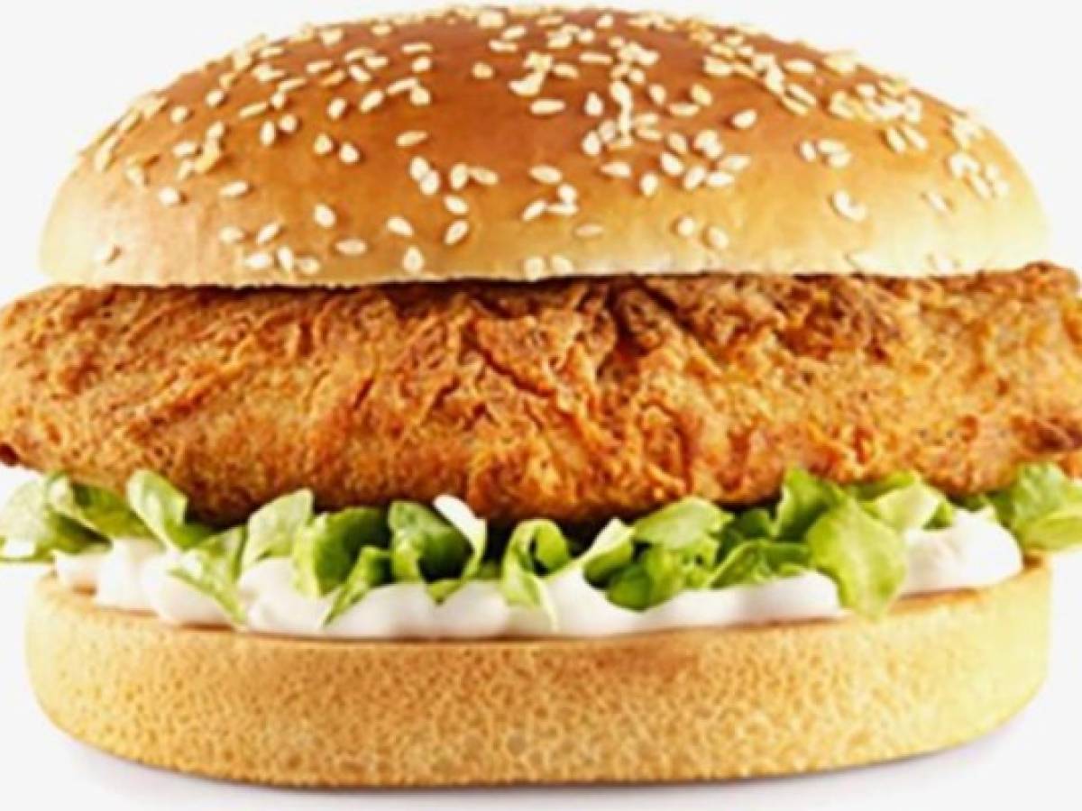KFC ya ofrece una hamburguesa (con carne de pollo) vegana