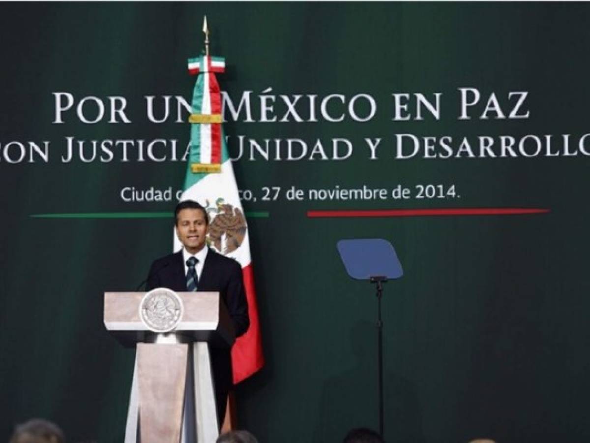 Peña Nieto anuncia medidas para combatir inseguridad, impunidad y corrupción
