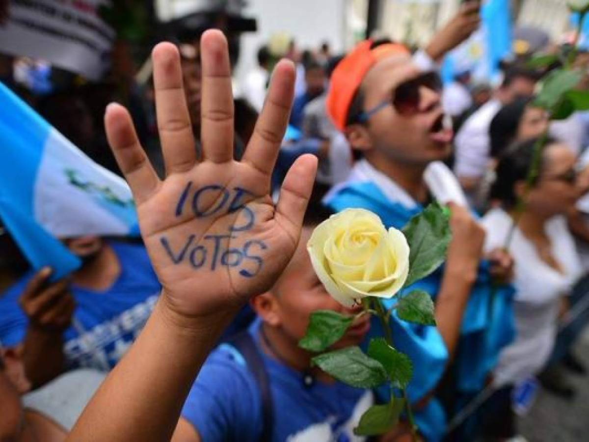 Los 'indignados” de Guatemala quieren inspirar a Centroamérica