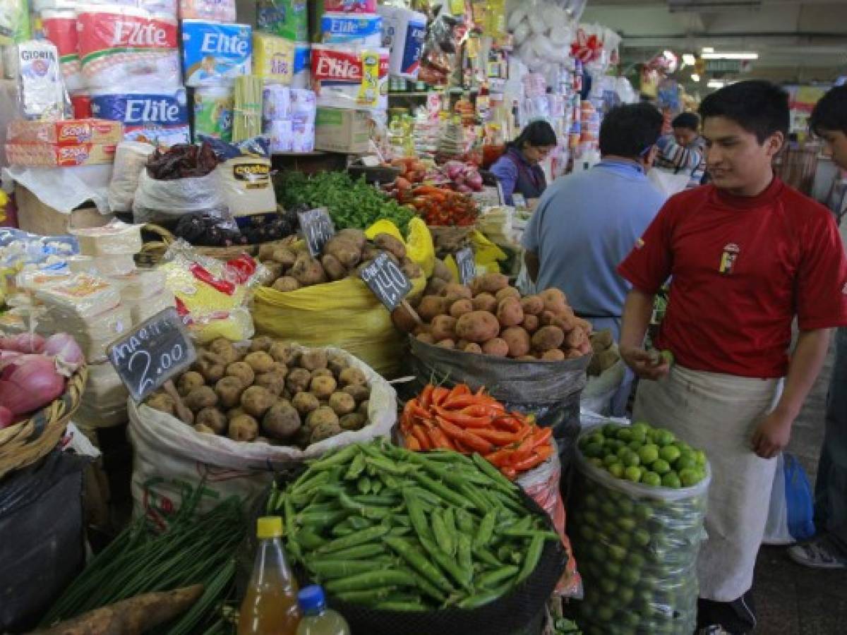 Precios de alimentos bajan 1,7 % en Latinoamérica