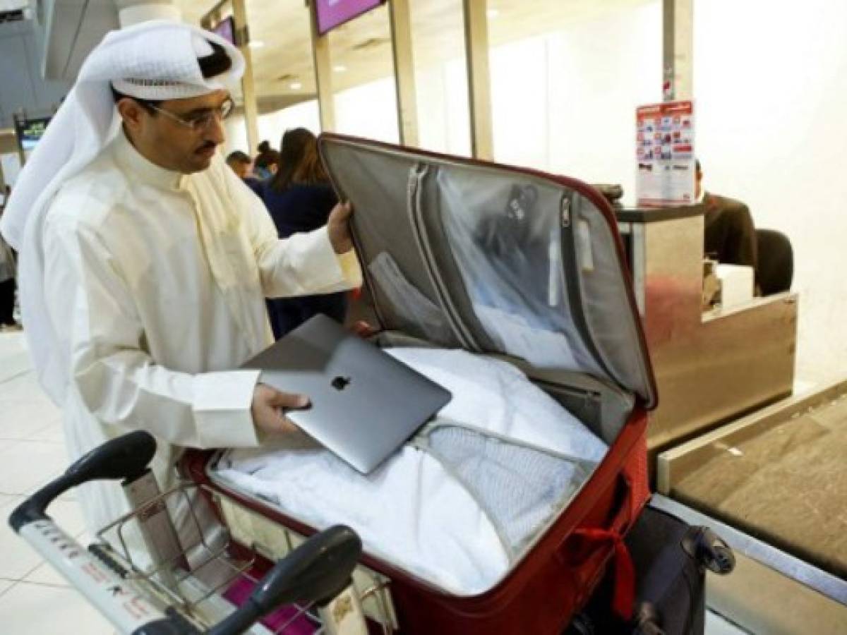 En vigor prohibición de laptops en aviones