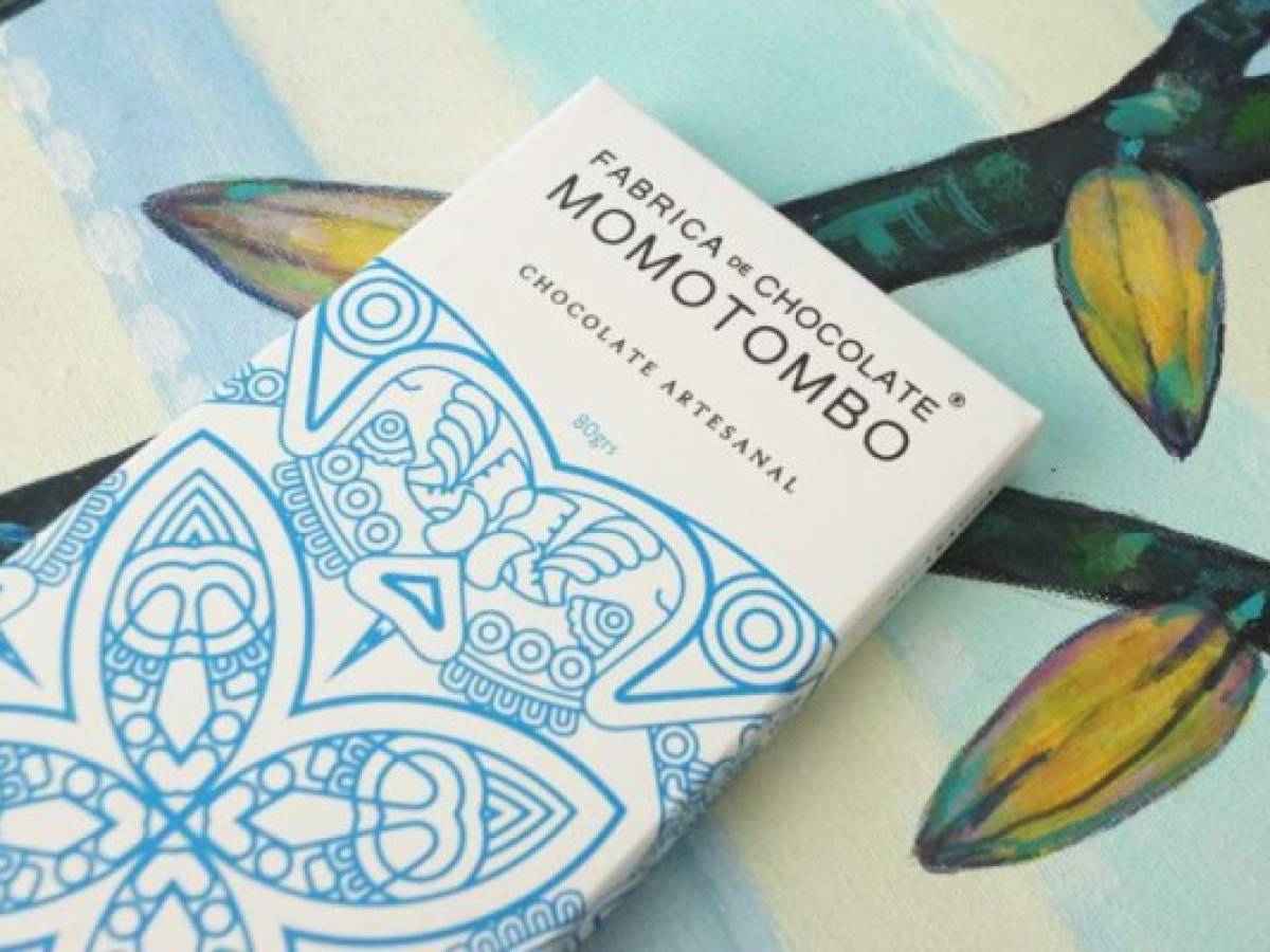 Esta es la barra de chocolate oscuro, elaborada con cacao de origen Bonanza, municipio ubicado en la Región Autónoma del Caribe Norte de Nicaragua. Foto cortesía de Chocolate Momotombo. Esta es la barra de chocolate oscuro, elaborada con cacao de origen Bonanza, municipio ubicado en la Región Autónoma del Caribe Norte de Nicaragua. Foto cortesía de Chocolate Momotombo.