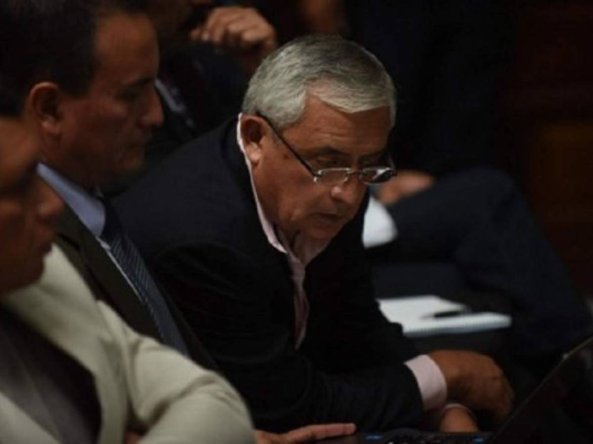 Otto Pérez Molina rechaza nuevos cargos de corrupción ante juez