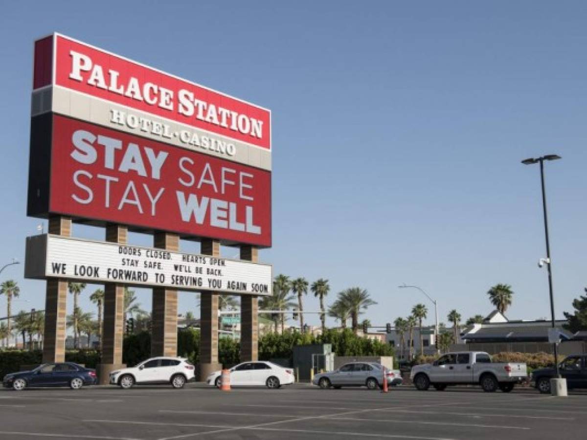 Casinos de Las Vegas se convierten en bancos de alimentos por la pandemia