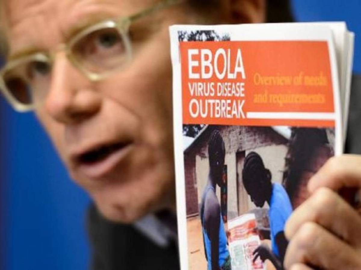 OMS prevé explosión de ébola en diciembre