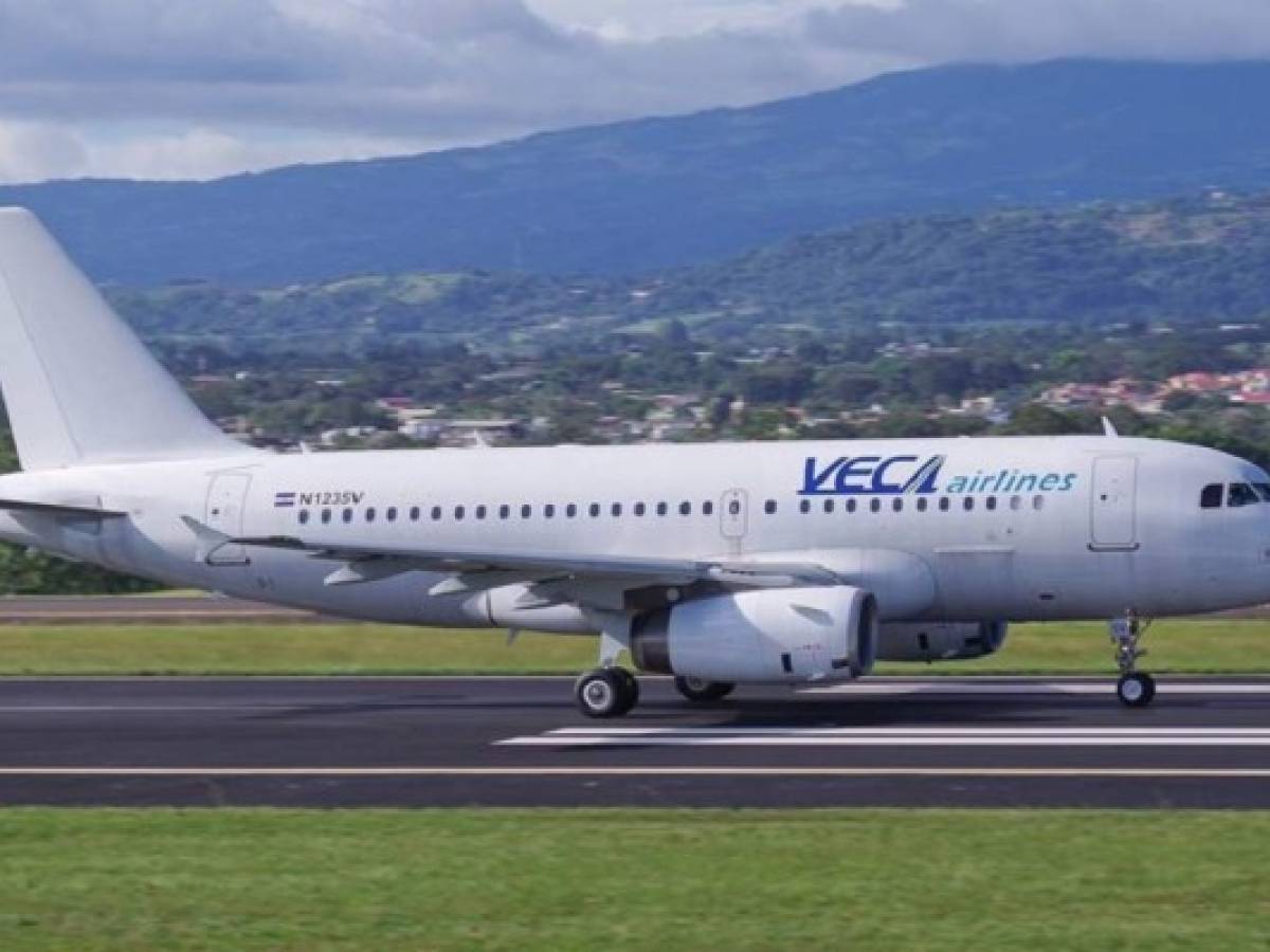 Veca inicia vuelos regulares a Costa Rica