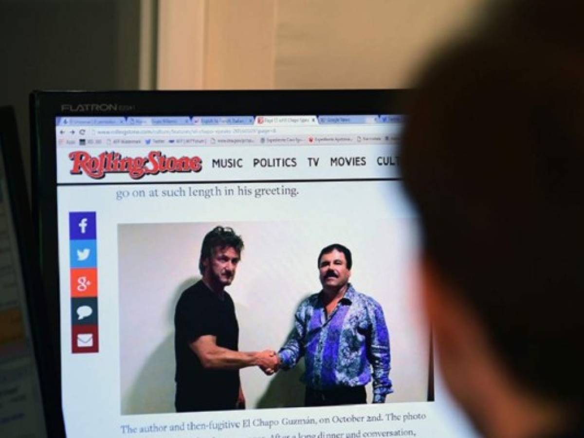 Sean Penn salió de Nicaragua para verse por segunda vez con 'El Chapo”