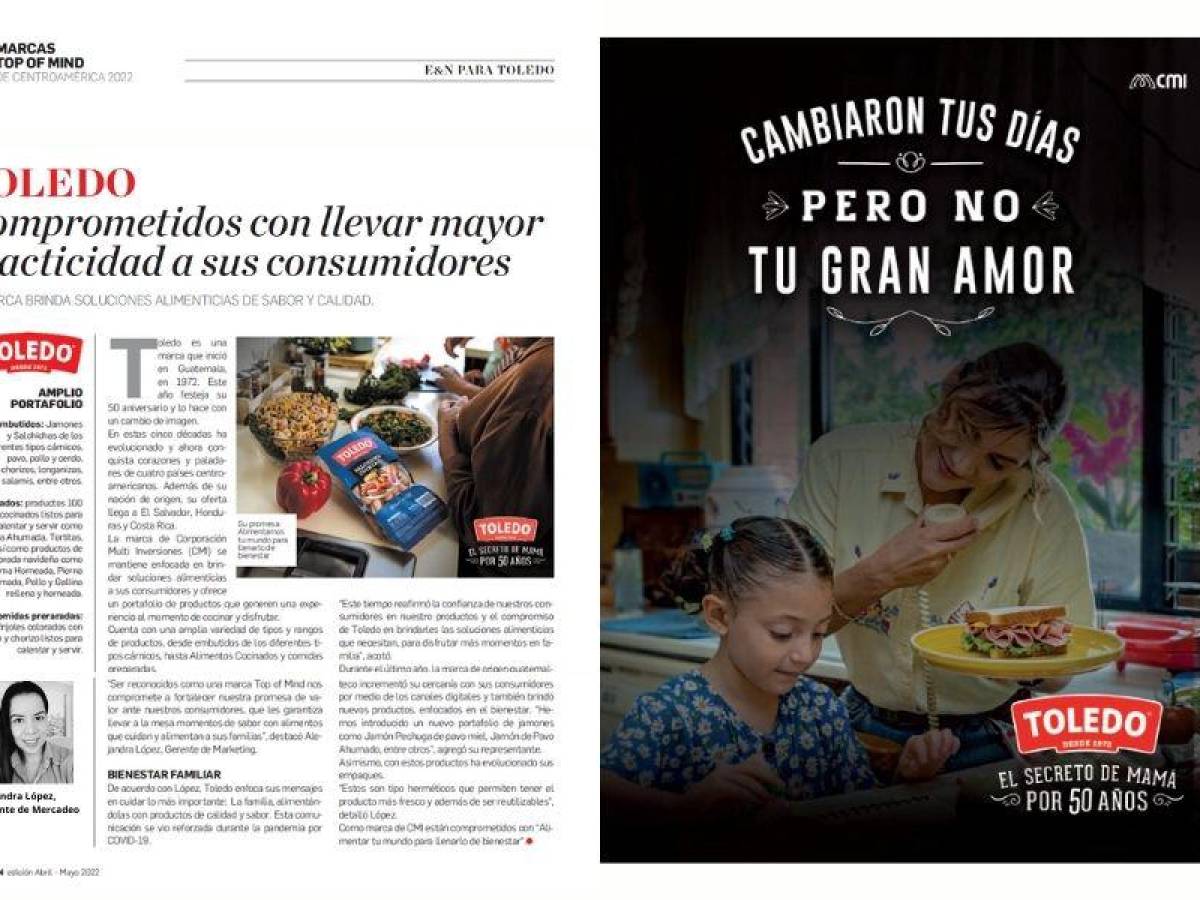 Toledo: Comprometidos con llevar mayor practicidad a sus consumidores Toledo: Comprometidos con llevar mayor practicidad a sus consumidores
