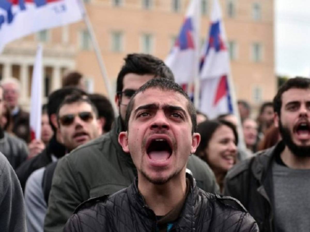 Huelga general en Grecia contra reforma de las jubilaciones