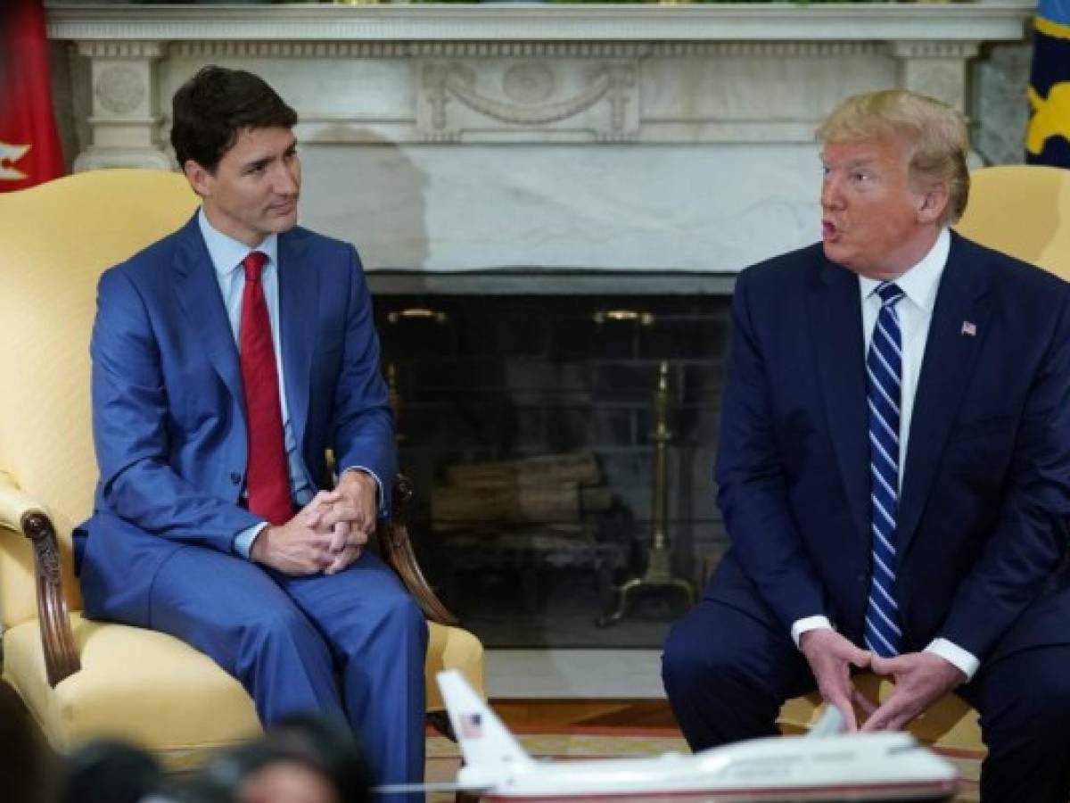 Trump y Trudeau reafirman apoyo al nuevo Tratado de Libre Comercio de América del Norte