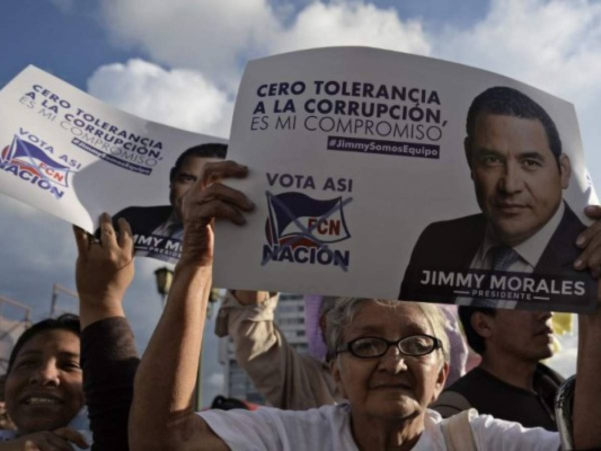 Guatemala: Tribunal electoral ordena cancelar partido de Jimmy Morales