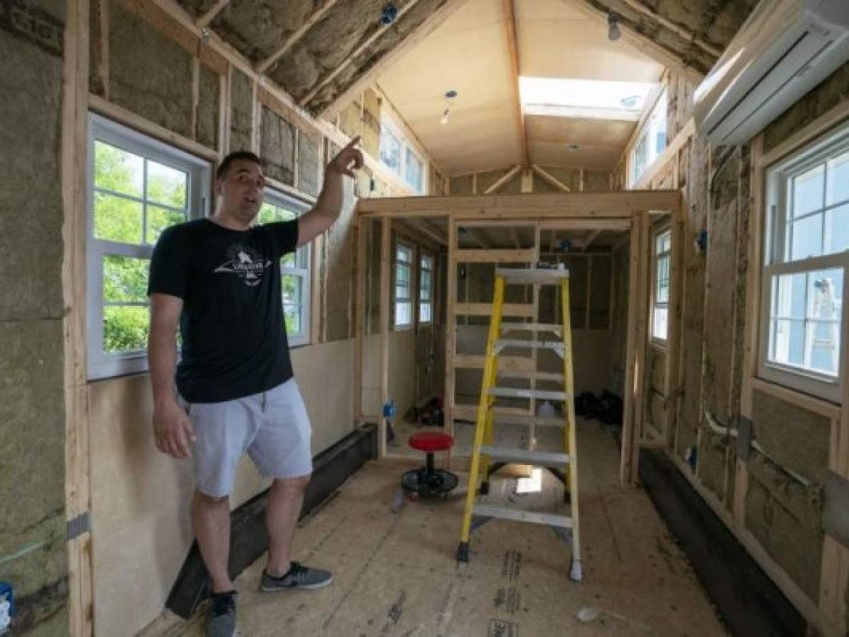 El movimiento, que incluye a las casas sobre ruedas y a las construidas en un terreno, se originó hace varias décadas, pero la crisis financiera de 2008 y la llegada de los 'millennials' a la vida activa le dieron un nuevo impulso. Foto por Don Emmert / AFP El movimiento, que incluye a las casas sobre ruedas y a las construidas en un terreno, se originó hace varias décadas, pero la crisis financiera de 2008 y la llegada de los 'millennials' a la vida activa le dieron un nuevo impulso. Foto por Don Emmert / AFP