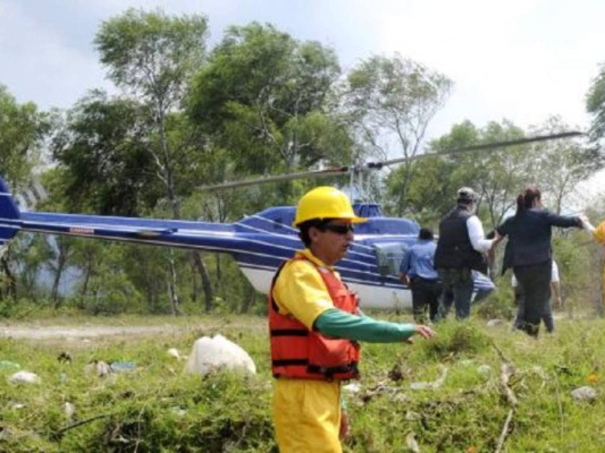 Guatemala: inmovilizan helicóptero vinculado a Baldetti
