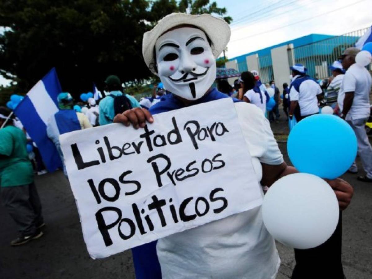 Familiares de opositores detenidos en Nicaragua piden su liberación