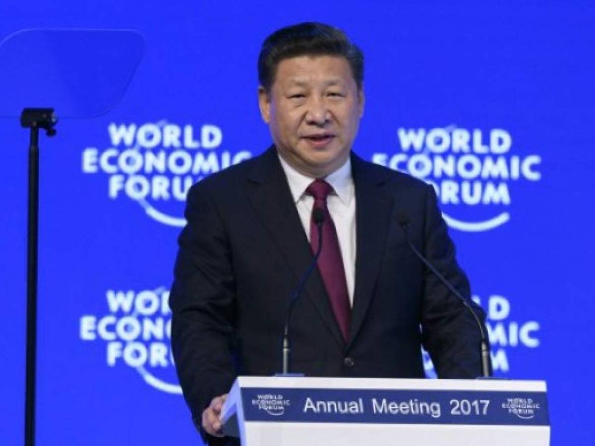 El presidente chino, Xi Jinping, abre el foro de Davos a la sombra de Trump