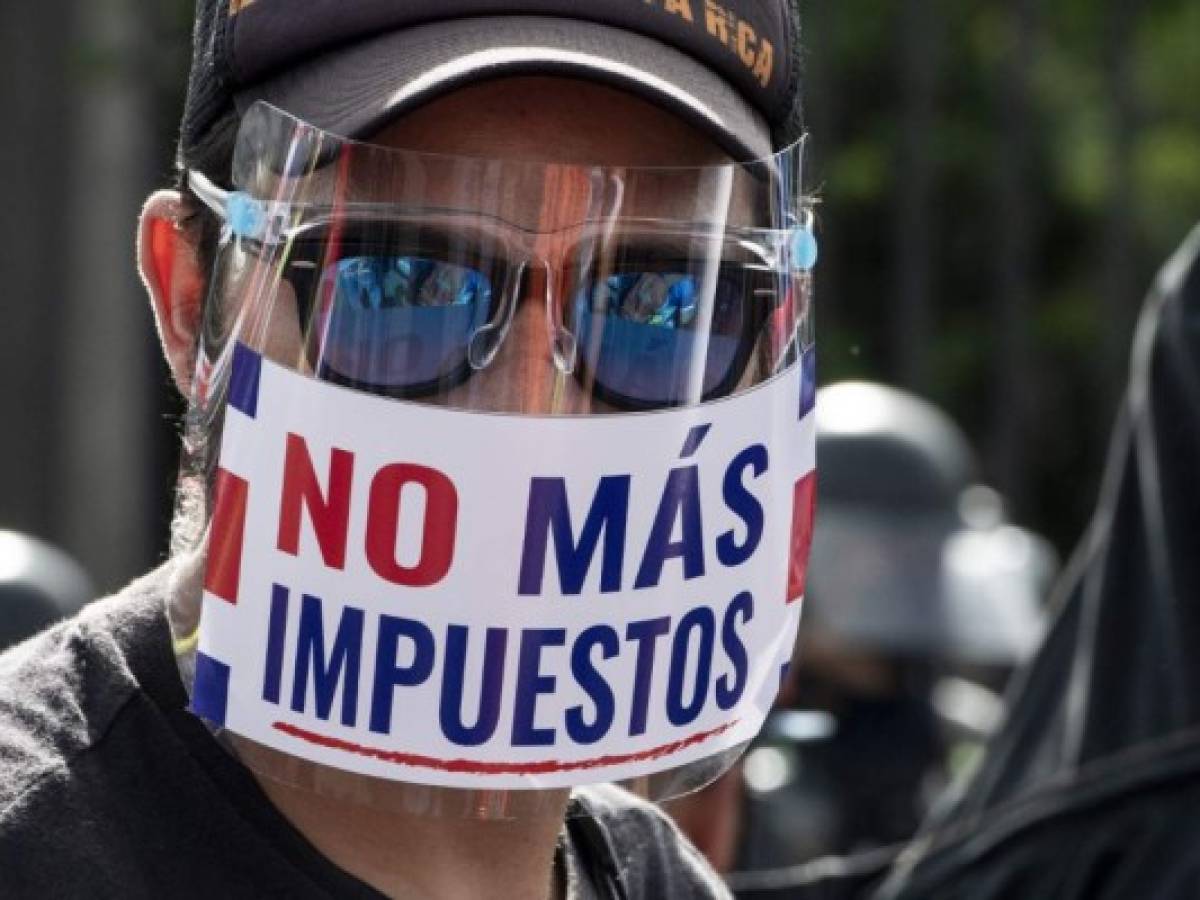 Costa Rica: Siguen protestas contra la inclusión de nuevos impuestos