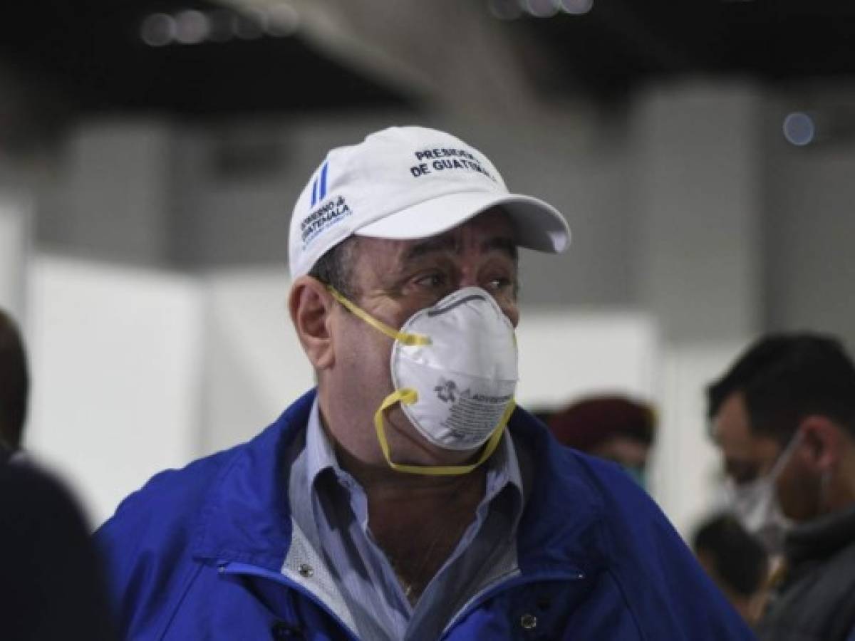 Presidente guatemalteco: Hoy sí (la pandemia) es problema de la gente