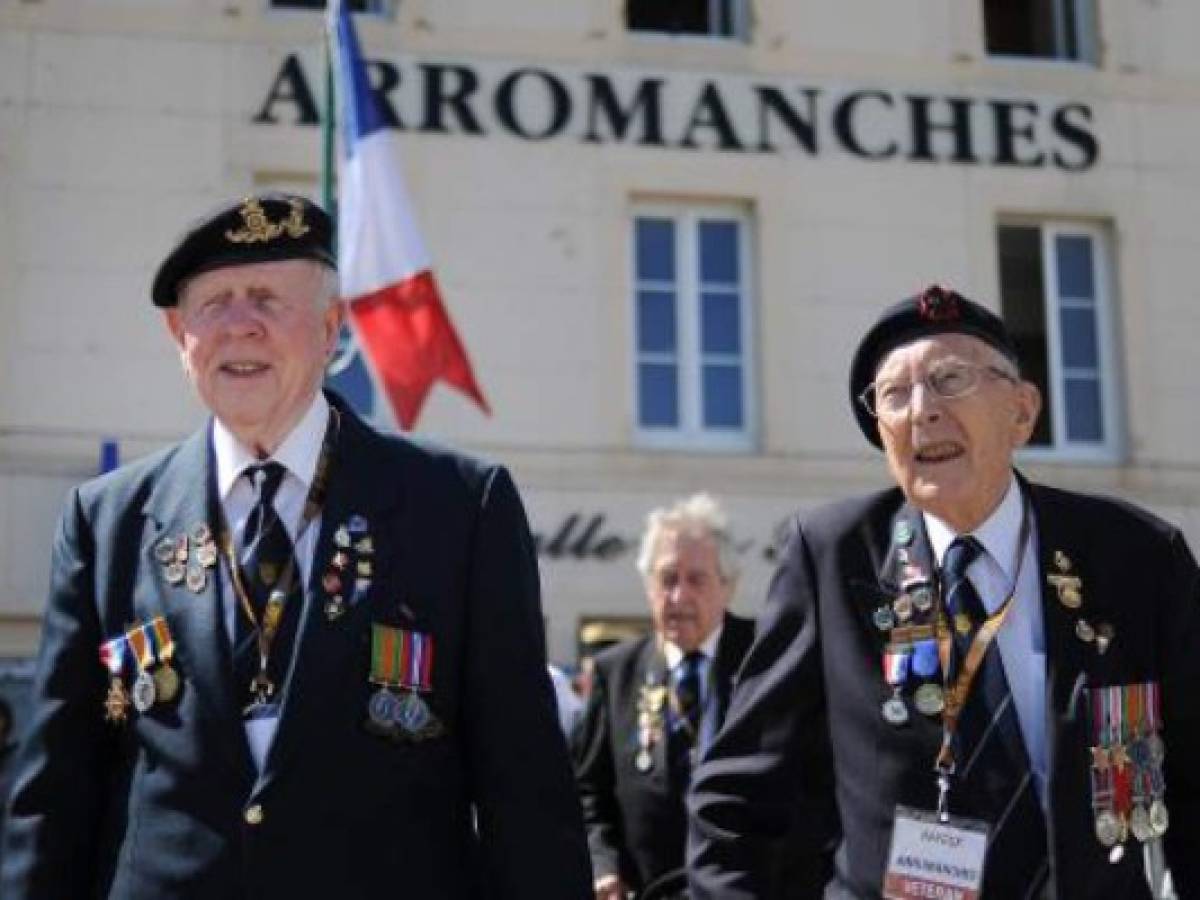 Veteranos del Desembarco acuden a Normandía en 70 aniversario