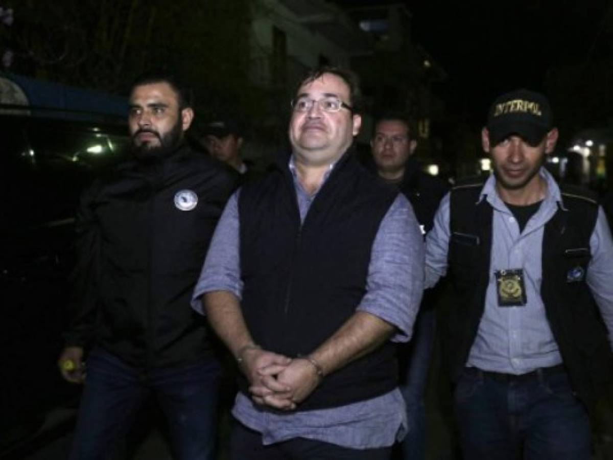 Extradición de Javier Duarte tomaría entre 6 y 12 meses