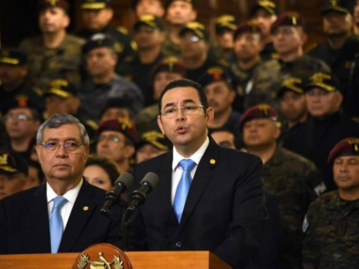 Guatemala: Jimmy Morales enfrenta rechazo por ofensiva contra la CICIG