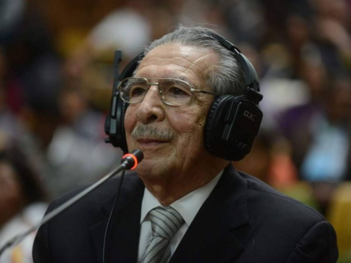 Ríos Montt, el gran ausente en nuevo juicio por genocidio