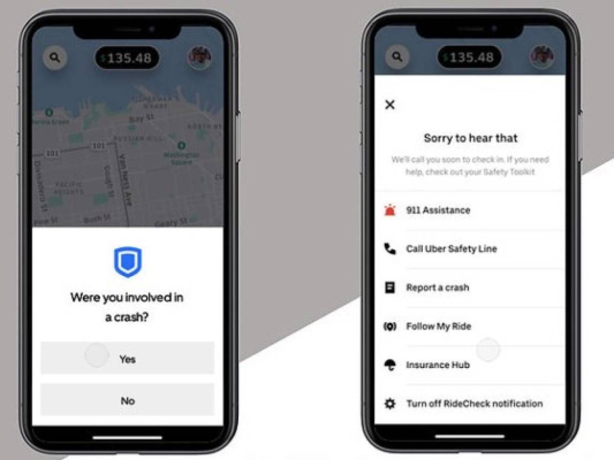 Uber estrena función de seguridad que verifica los viajes cuando detecta algo mal