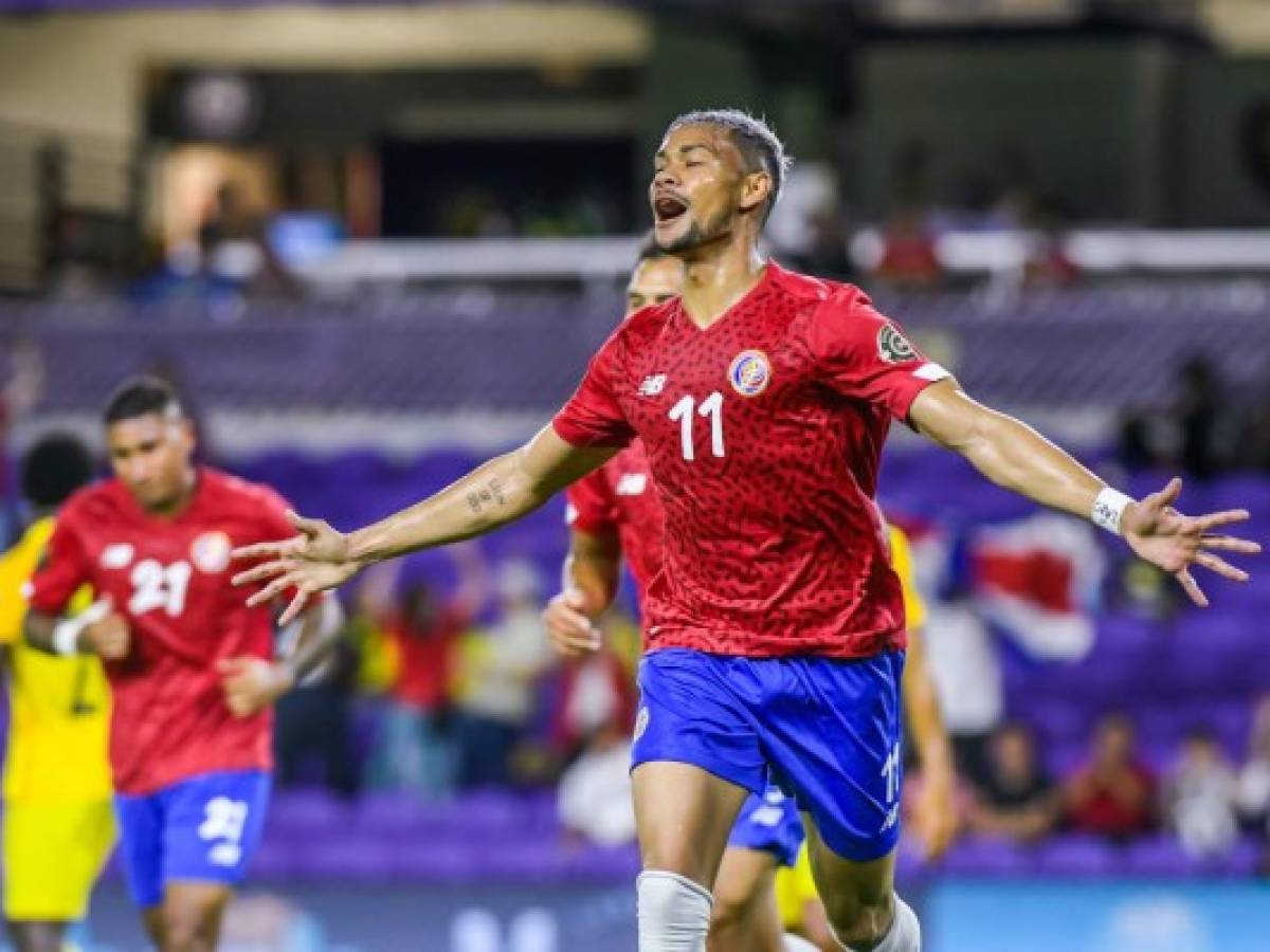 Costa Rica golea en Copa Oro: 3 - 1 a Guadalupe