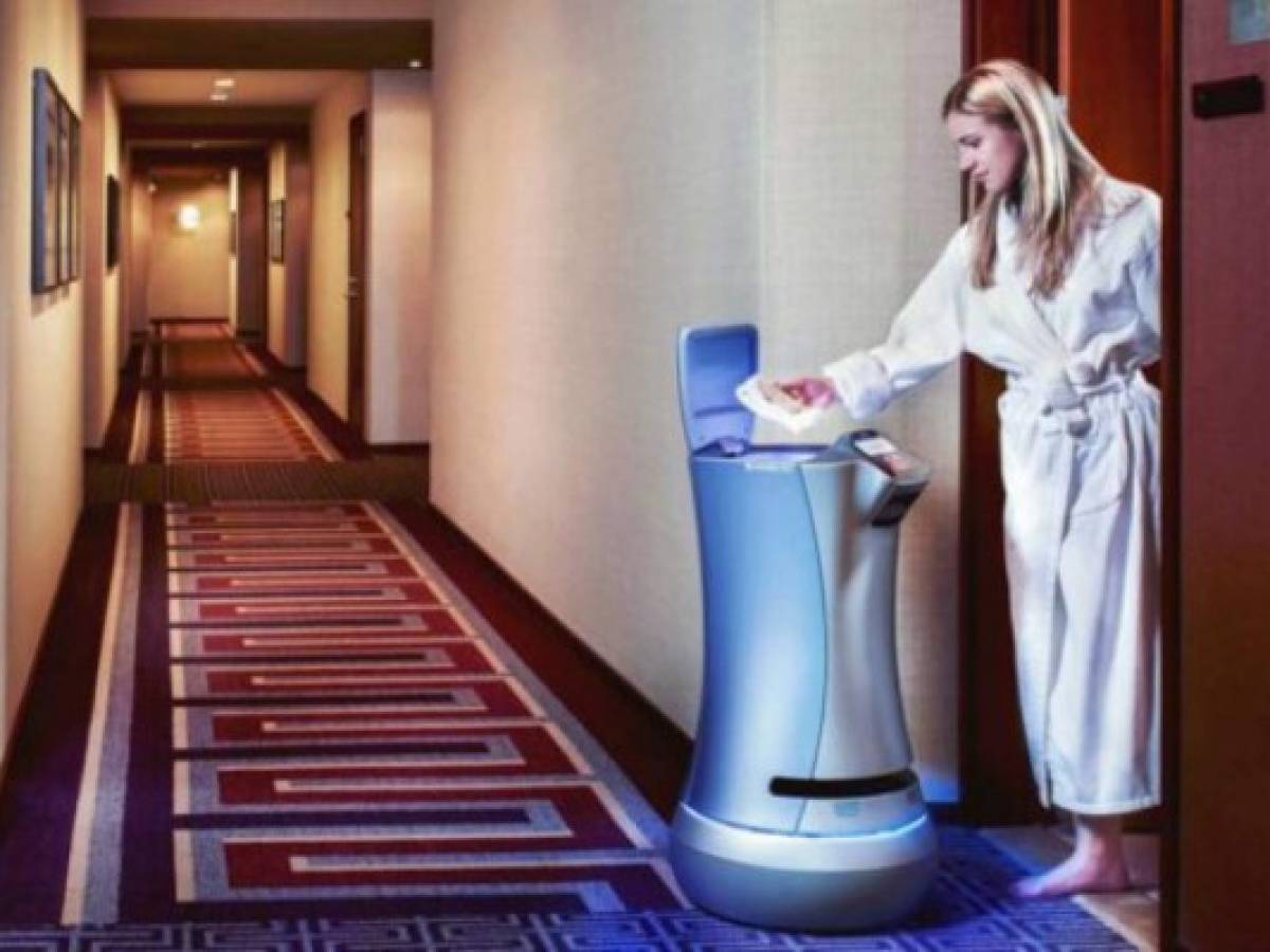 Silicon Valley: hoteles utilizan robot para servicio de habitaciones