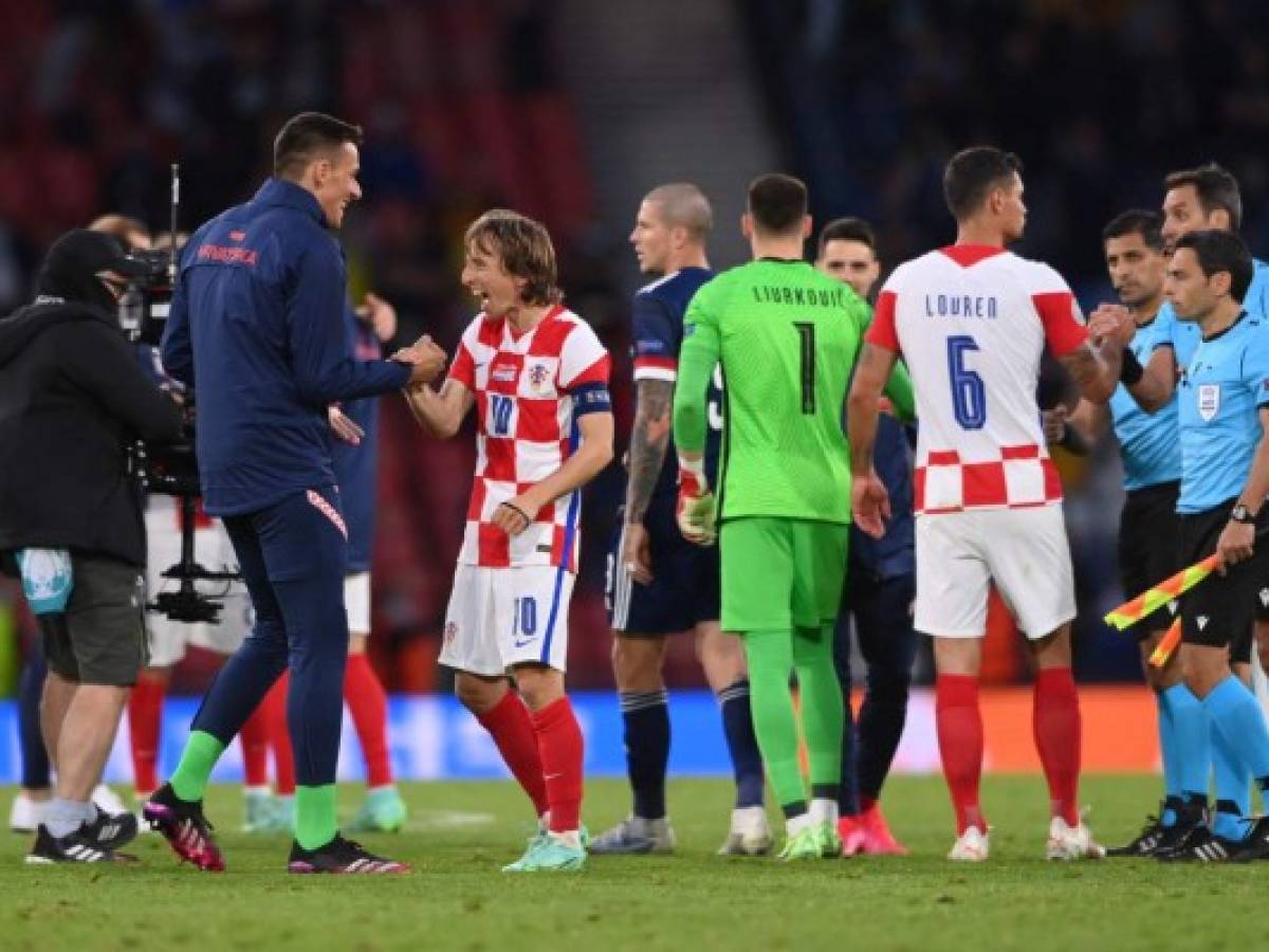 Croacia dejó en el camino a Escocia y pasa a octavos de final