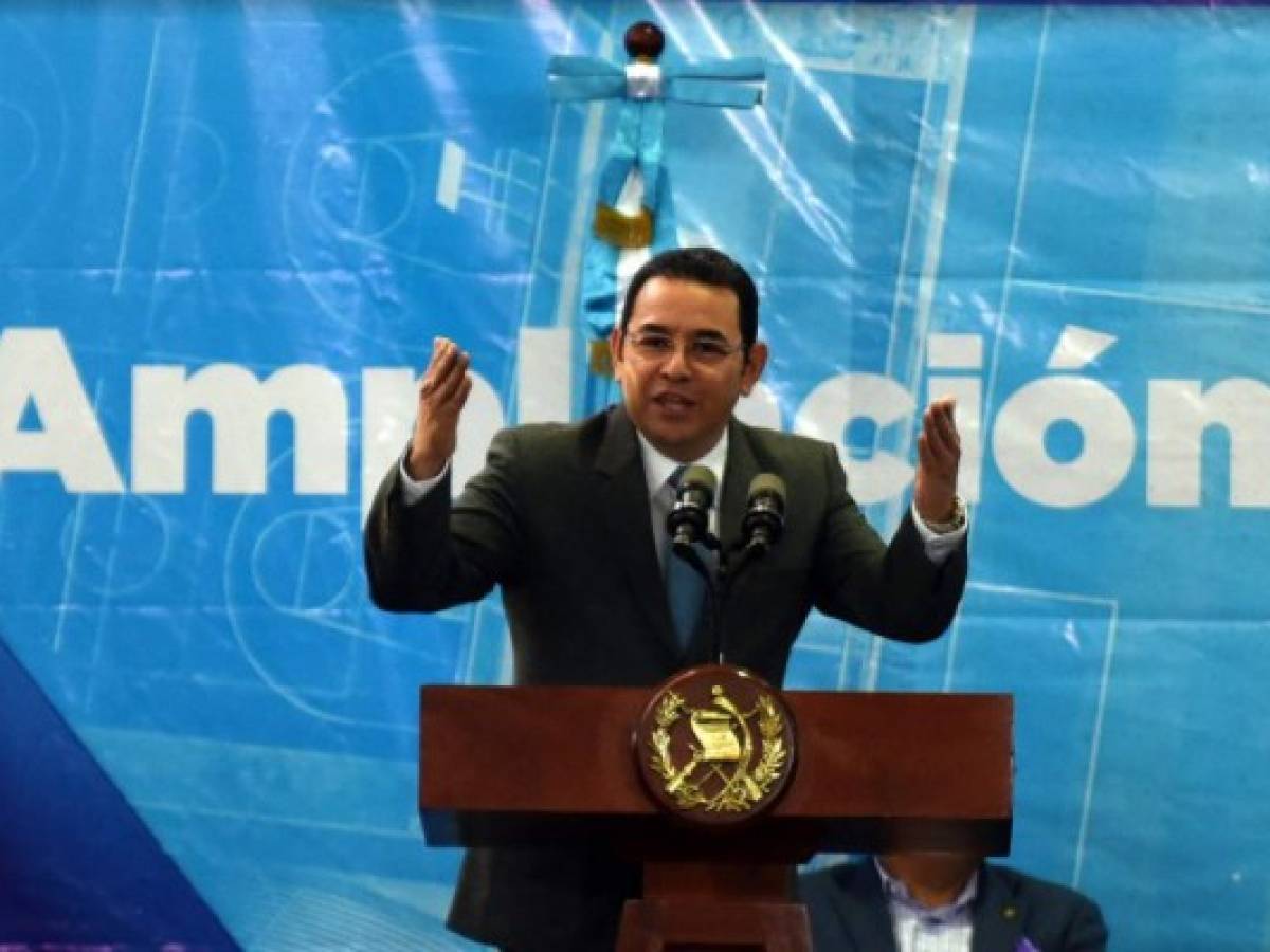Guatemala: Jimmy Morales desafía a la justicia por el veto a la CICIG