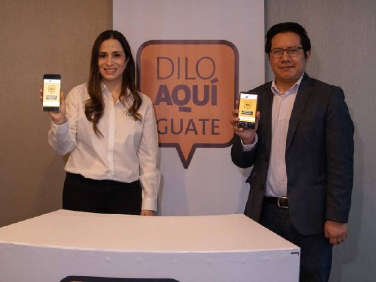 Guatemala: Relanzan la app anticorrupción 'Dilo Aquí Guate'