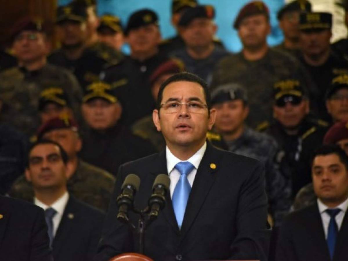 Guatemala: Jimmy Morales no renovará el mandato de CICIG