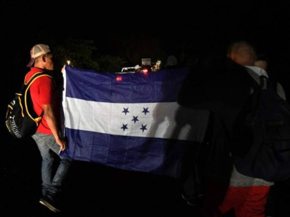Honduras: Parte nueva caravana de migrantes hacia la frontera con EEUU