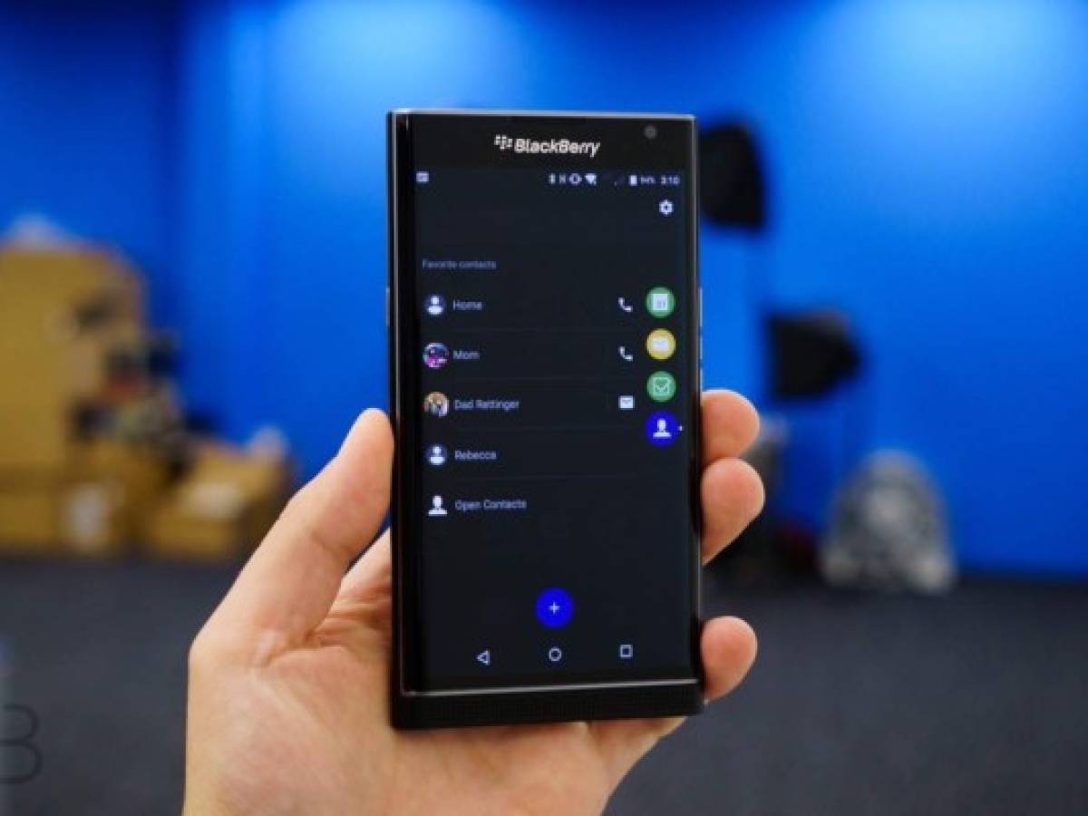 BlackBerry no fabricará sus nuevos teléfonos
