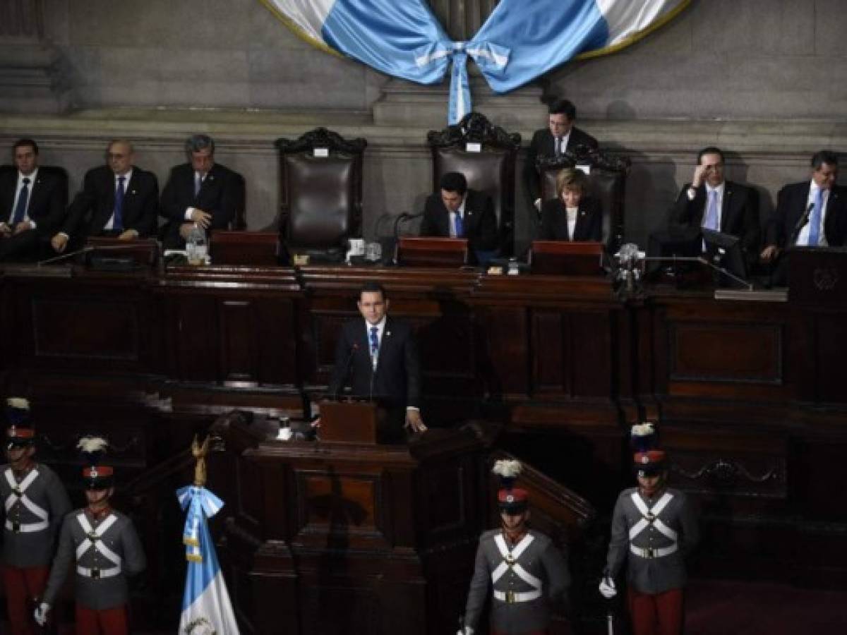 Guatemala: Morales destaca avances en su gestión