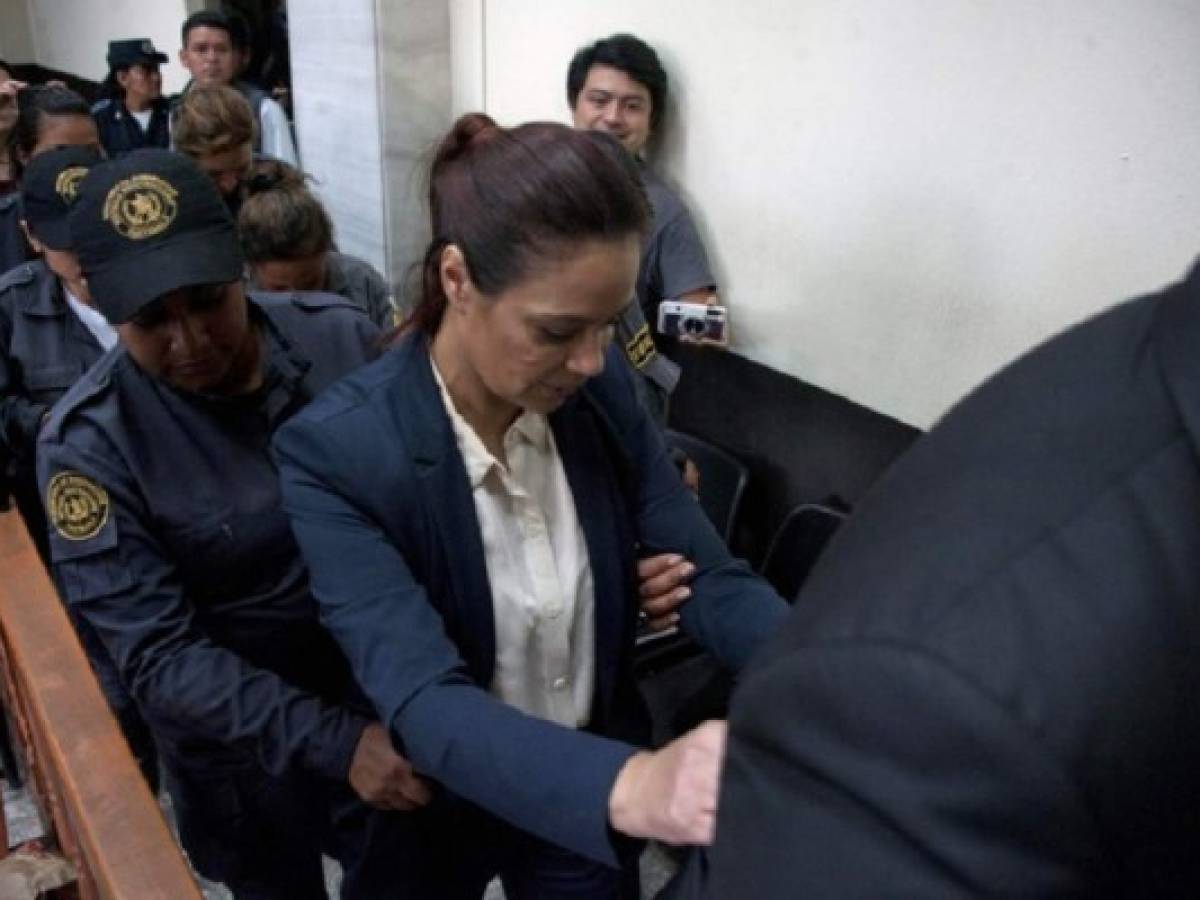 Guatemala: Roxana Baldetti vuelve a la cárcel