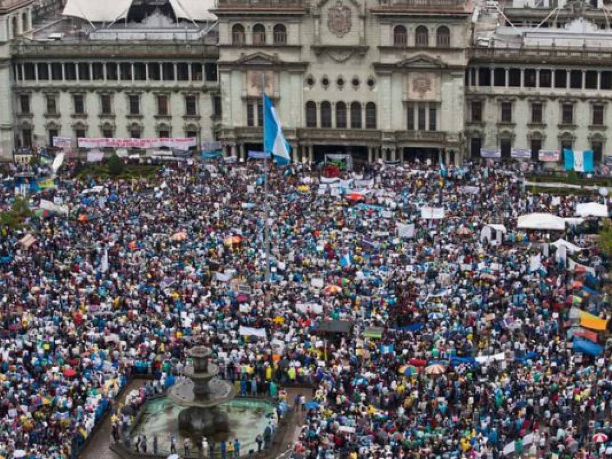 Guatemala: Ocho semanas de protestas pacíficas para pedir la renuncia de Otto Pérez