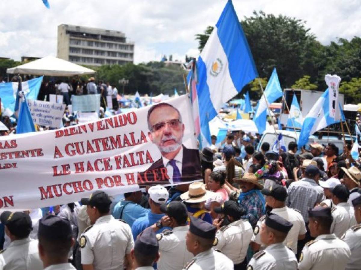 Guatemala: Anuncian protestas contra presidente Morales por crisis de la CICIG
