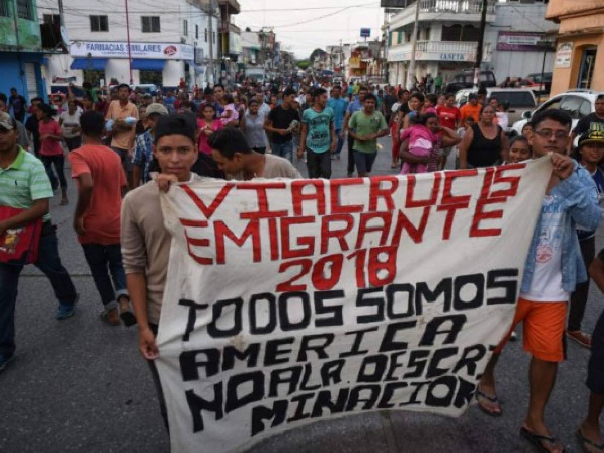Centroamericanos que huyen de la violencia piden una oportunidad
