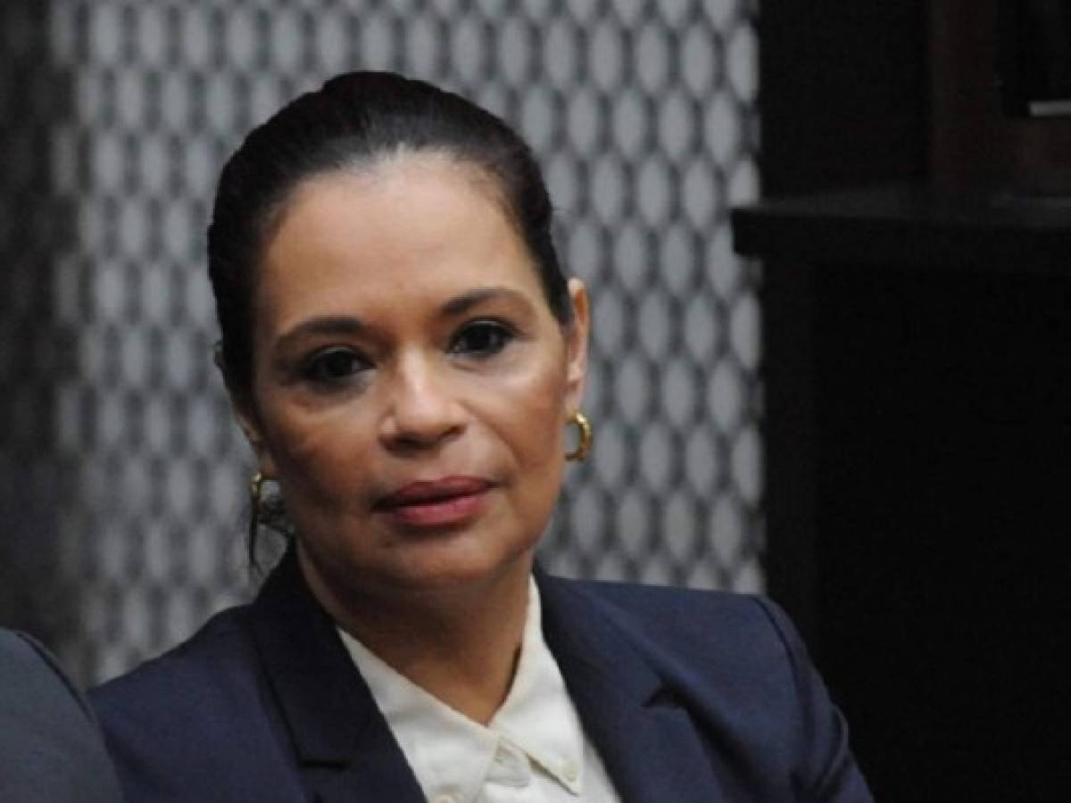 Fiscalía guatemalteca acusa formalmente a Roxana Baldetti de corrupción
