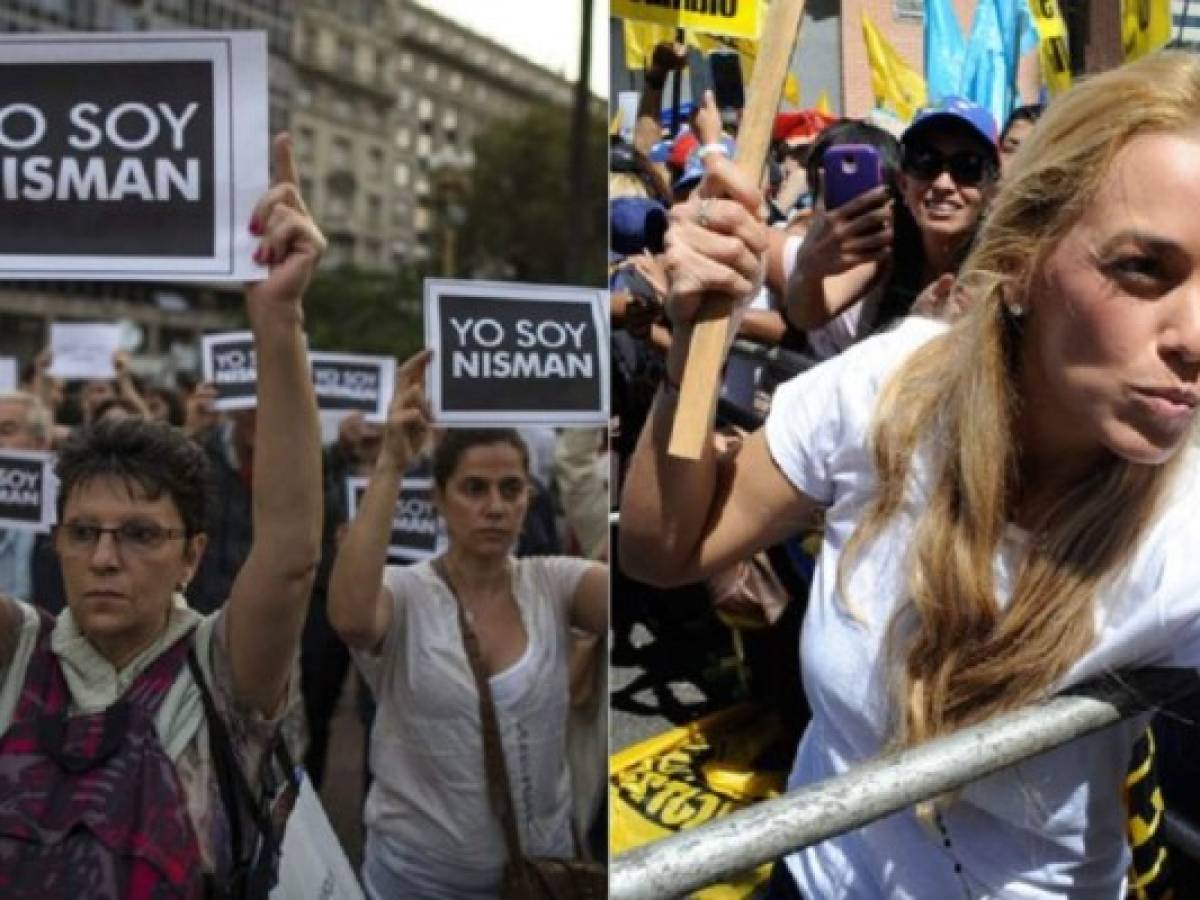 #18F, marchas por justicia preocupan a gobiernos de Argentina y Venezuela