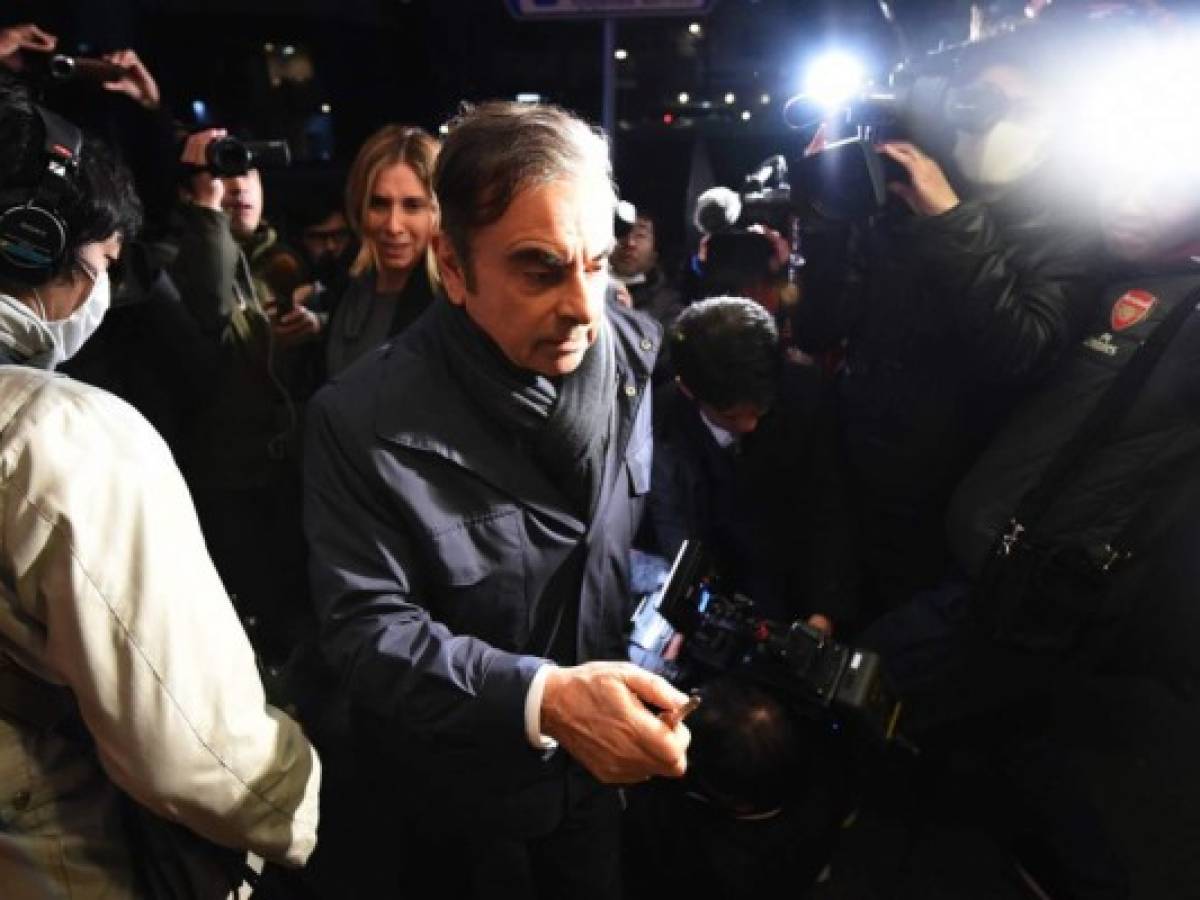 El expresidente de Renault-Nissan Carlos Ghosn es detenido de nuevo