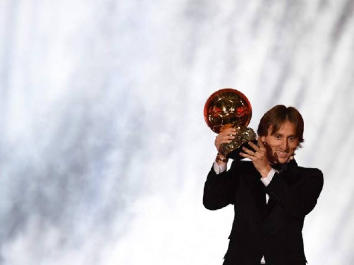 Luka Modric pone fin al reinado Messi-Cristiano: es el Balón de Oro 2018